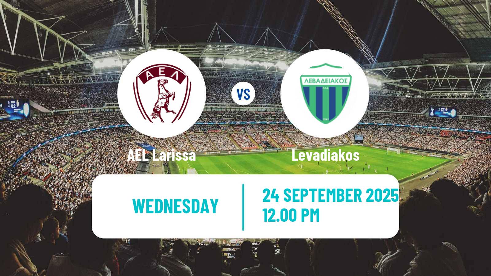 Soccer Greek Cup AEL Larissa - Levadiakos