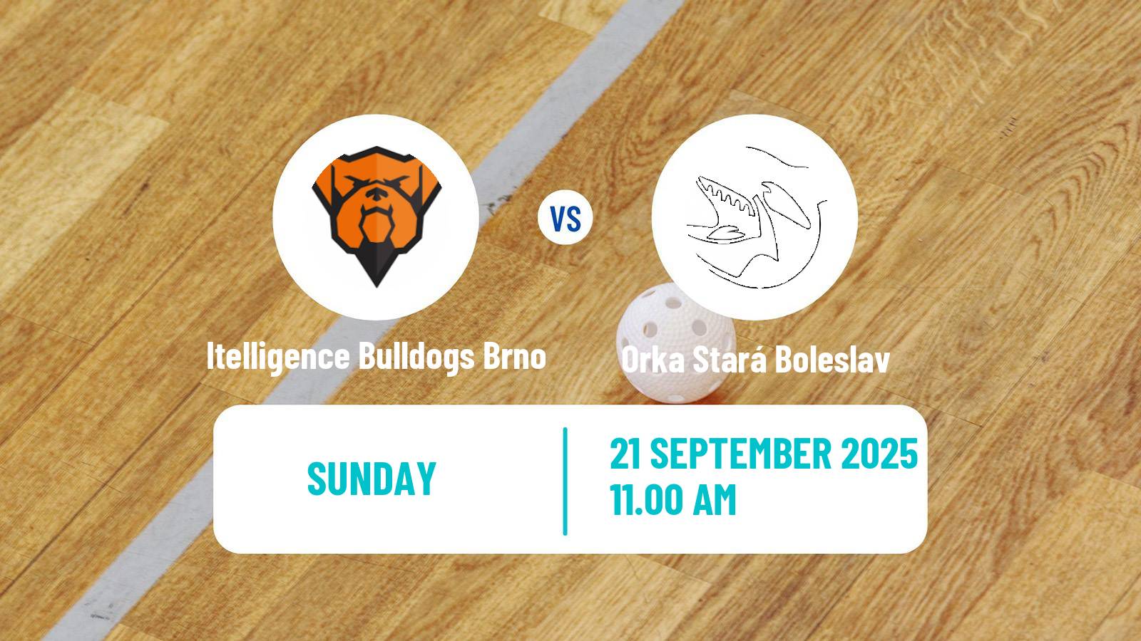 Floorball Czech 1 Liga Floorball Itelligence Bulldogs Brno - Orka Stará Boleslav