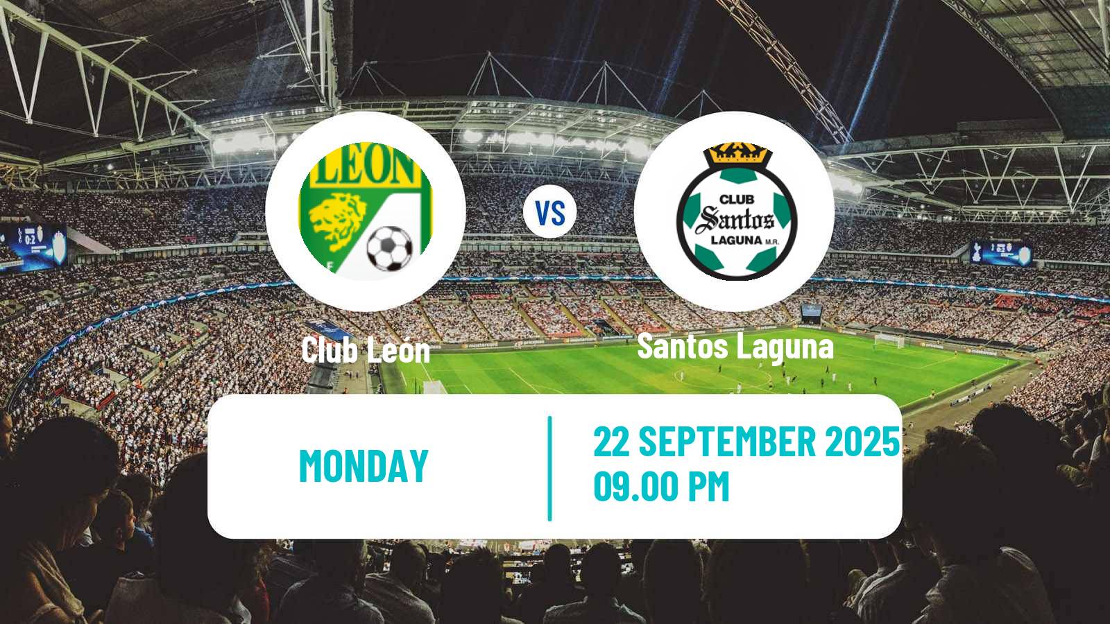 Soccer Mexican Liga MX Women Club León - Santos Laguna