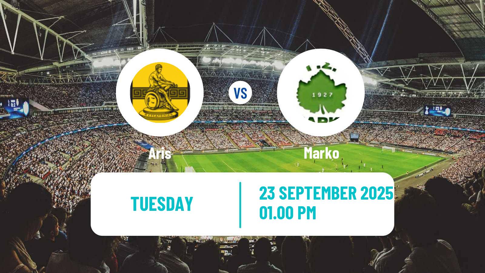 Soccer Greek Cup Aris - Marko