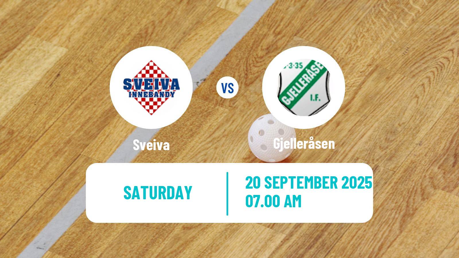 Floorball Norwegian Eliteserien Floorball Women Sveiva - Gjelleråsen