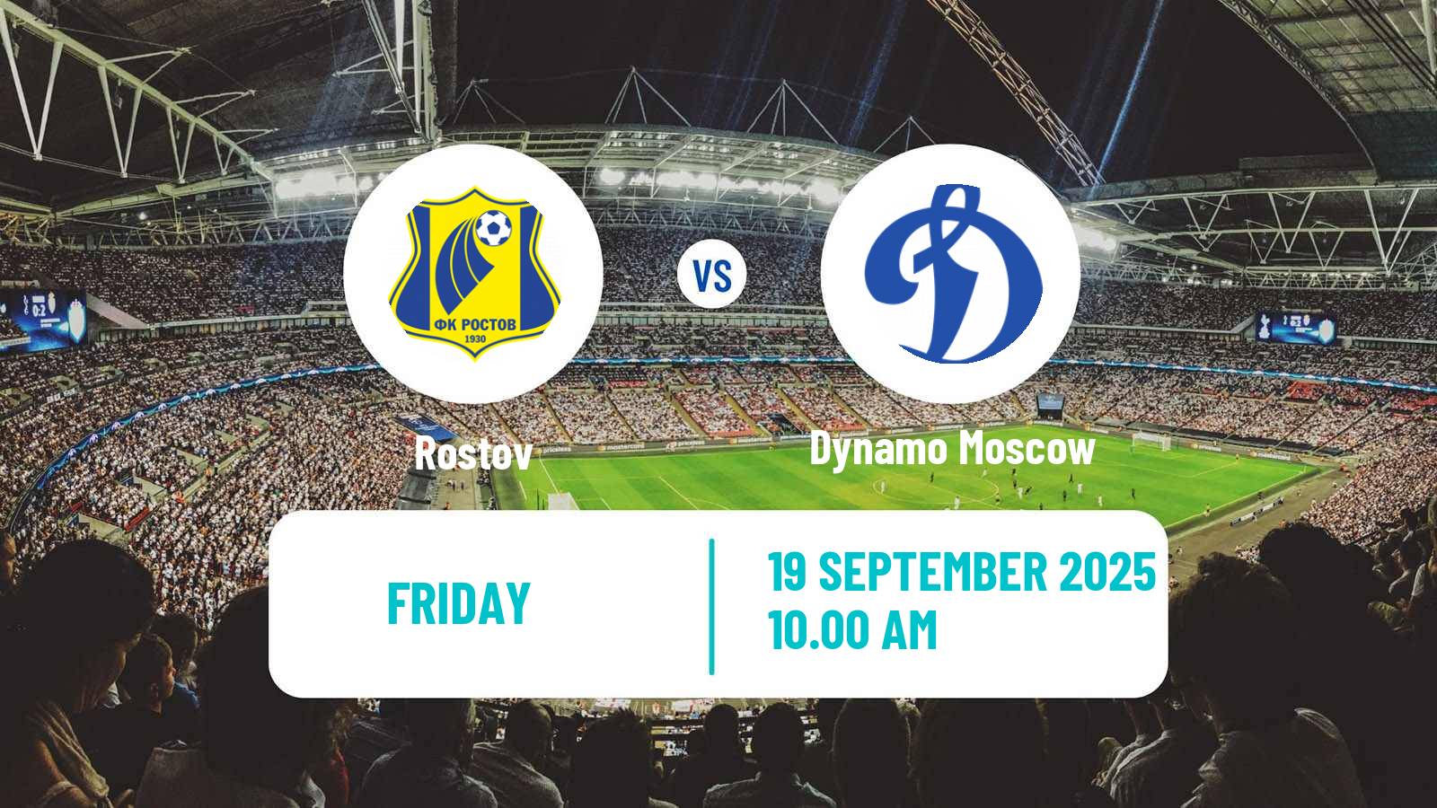 Soccer Russian Supreme Division Women Rostov - Dynamo Moscow