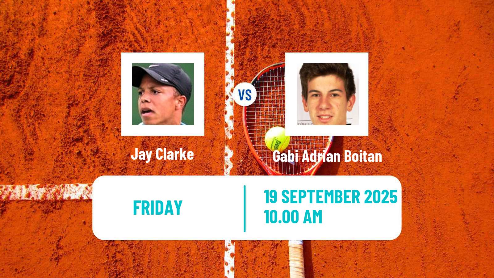 Tennis Targu Mures 2 Challenger Men Jay Clarke - Gabi Adrian Boitan