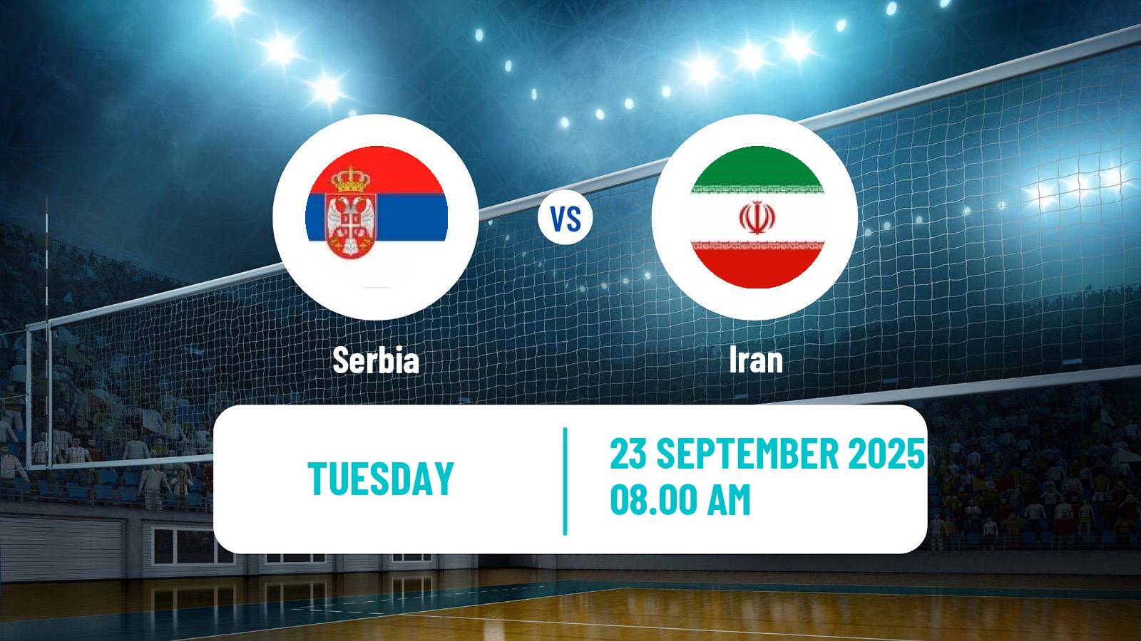 Volleyball World Championship Volleyball Serbia - Iran