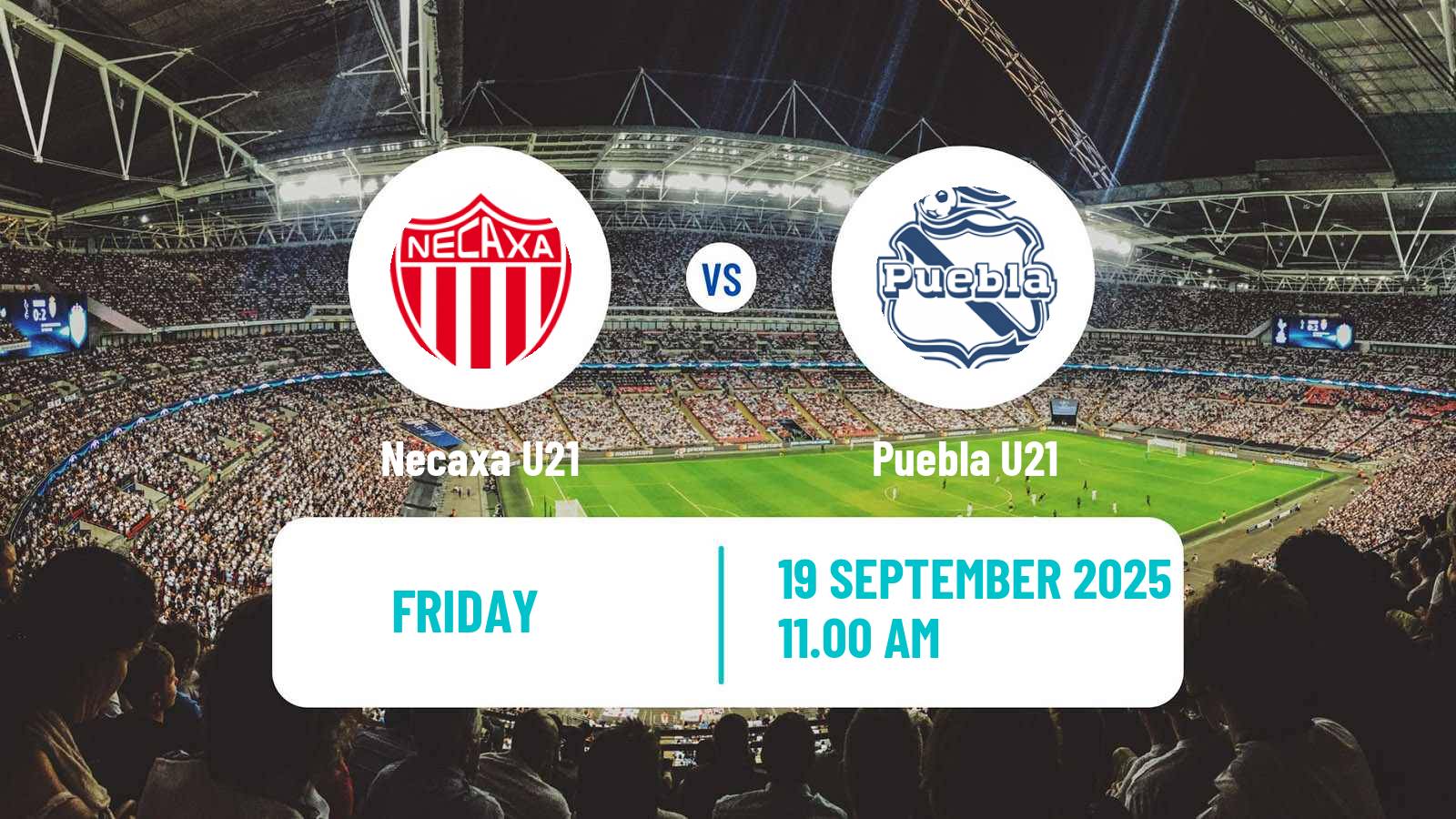 Soccer Mexican Liga MX U23 Necaxa U21 - Puebla U21