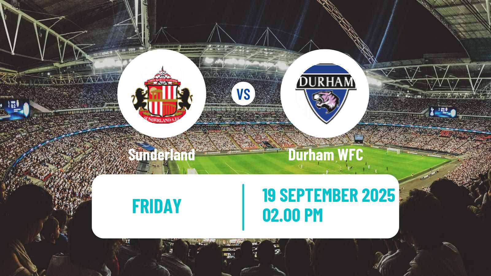 Soccer English Women Championship Sunderland - Durham