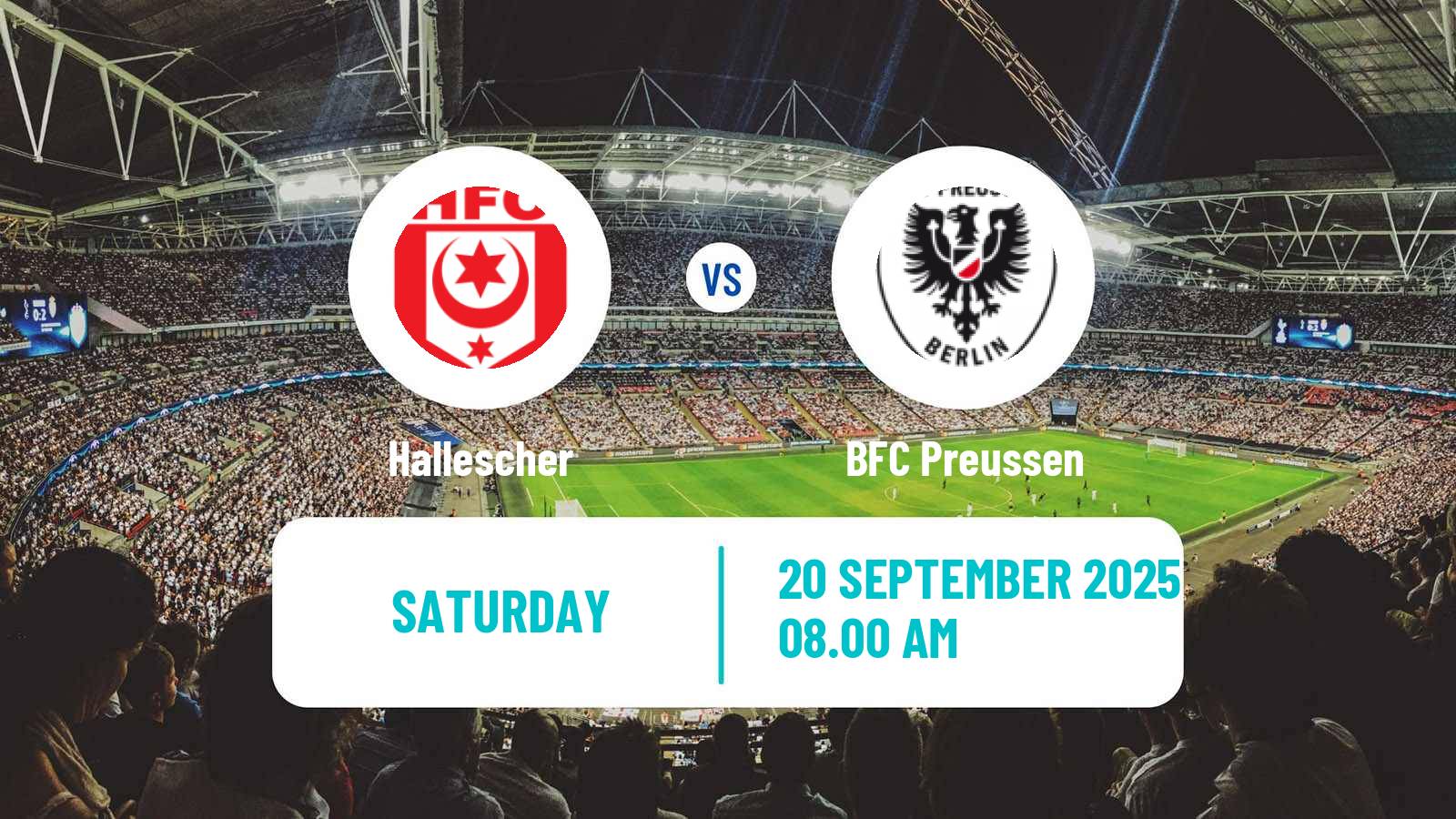 Soccer German Regionalliga Nordost Hallescher - Preussen