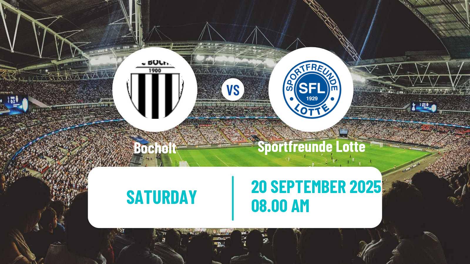 Soccer German Regionalliga West Bocholt - Sportfreunde Lotte