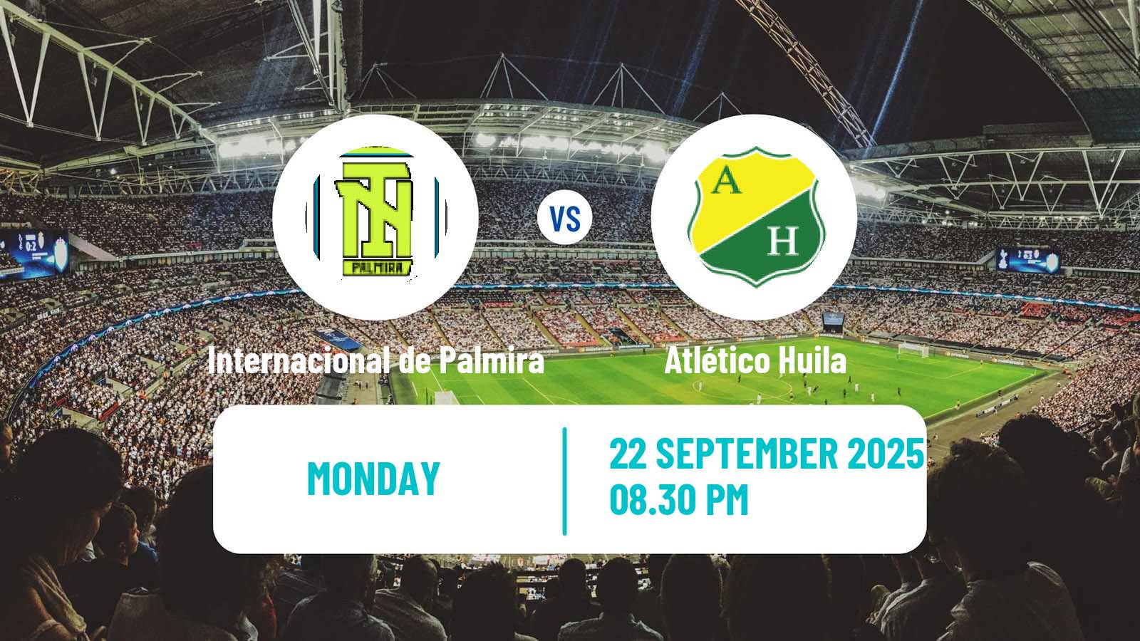 Soccer Colombian Primera B Internacional de Palmira - Atlético Huila
