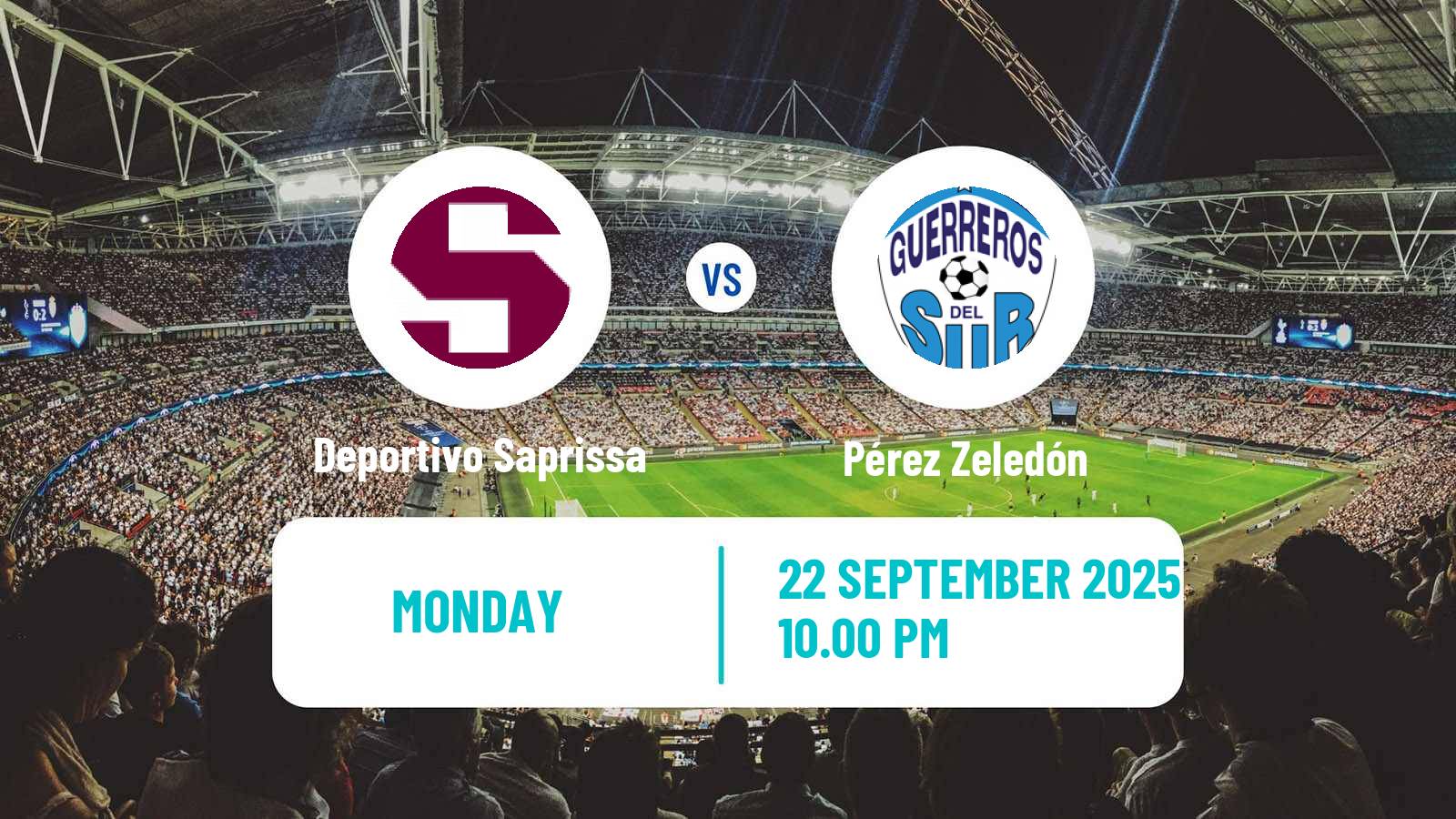 Soccer Costa Rican Primera Division Deportivo Saprissa - Pérez Zeledón
