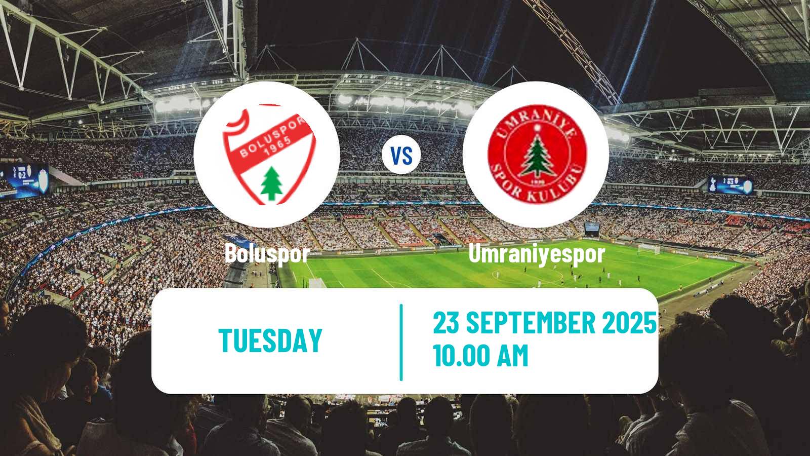 Soccer Turkish First League Boluspor - Umraniyespor