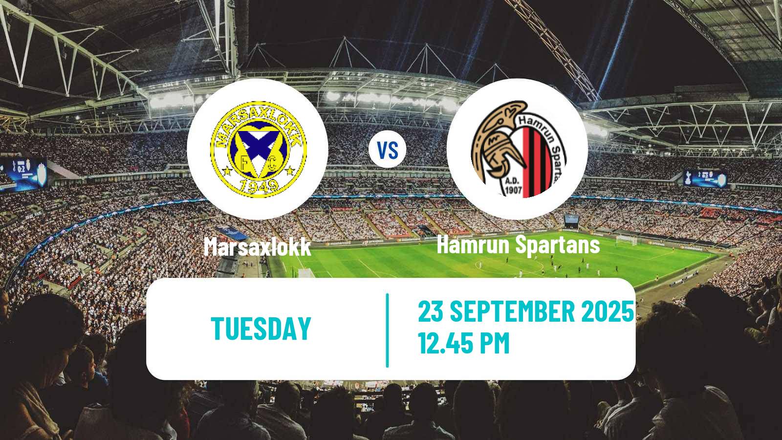 Soccer Maltese Premier League Marsaxlokk - Hamrun Spartans