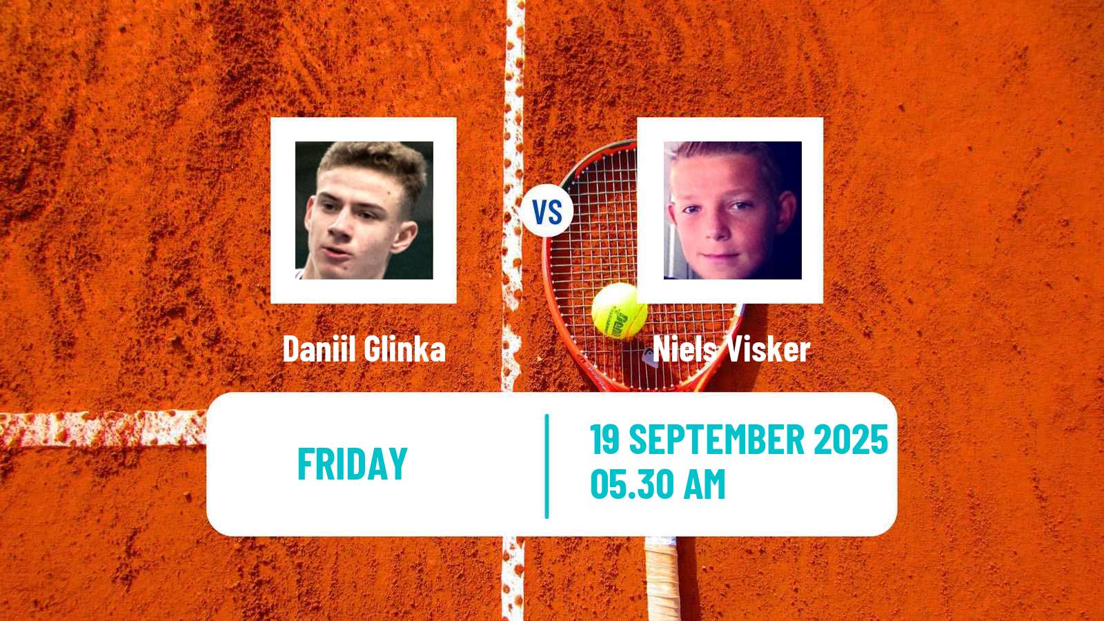 Tennis ITF M25 Nevers Men Daniil Glinka - Niels Visker