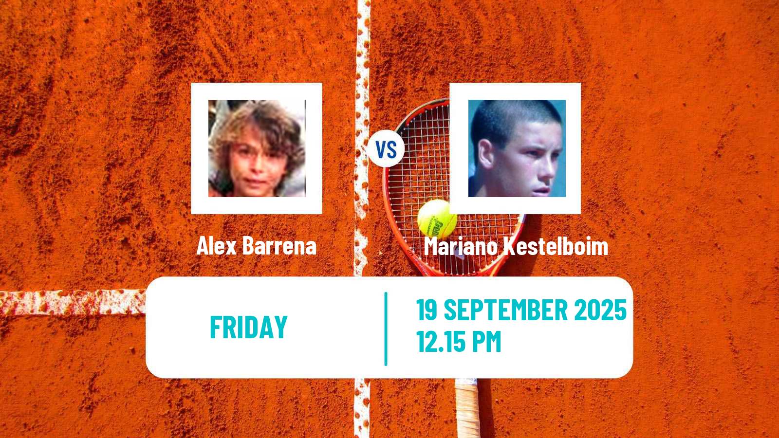 Tennis Villa Maria Challenger Men Alex Barrena - Mariano Kestelboim