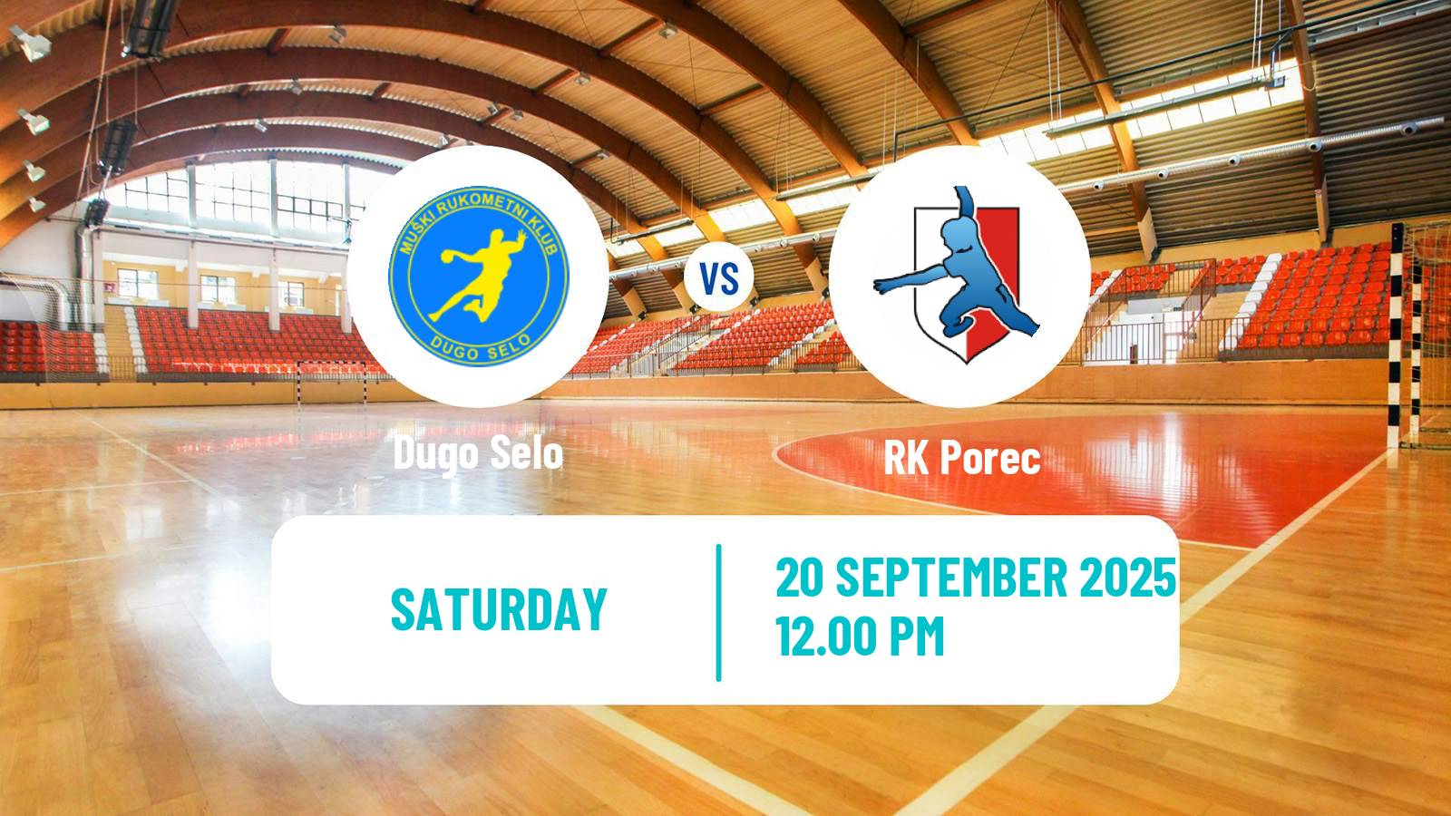 Handball Croatian Premijer Liga Handball Dugo Selo - Porec