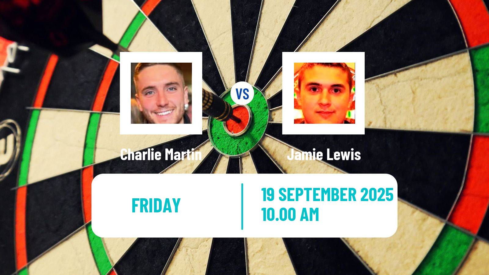Darts Modus Super Series Charlie Martin - Jamie Lewis