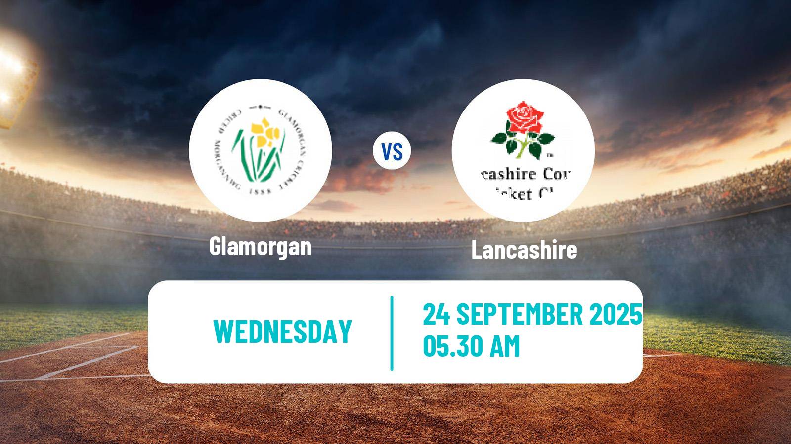 Cricket County Championship Two Cricket Glamorgan - Lancashire