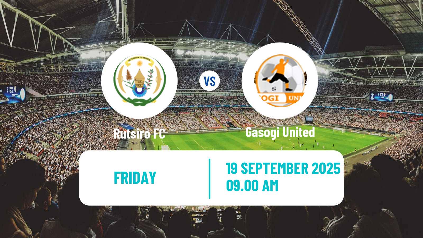 Soccer Rwanda Premier League Rutsiro - Gasogi United