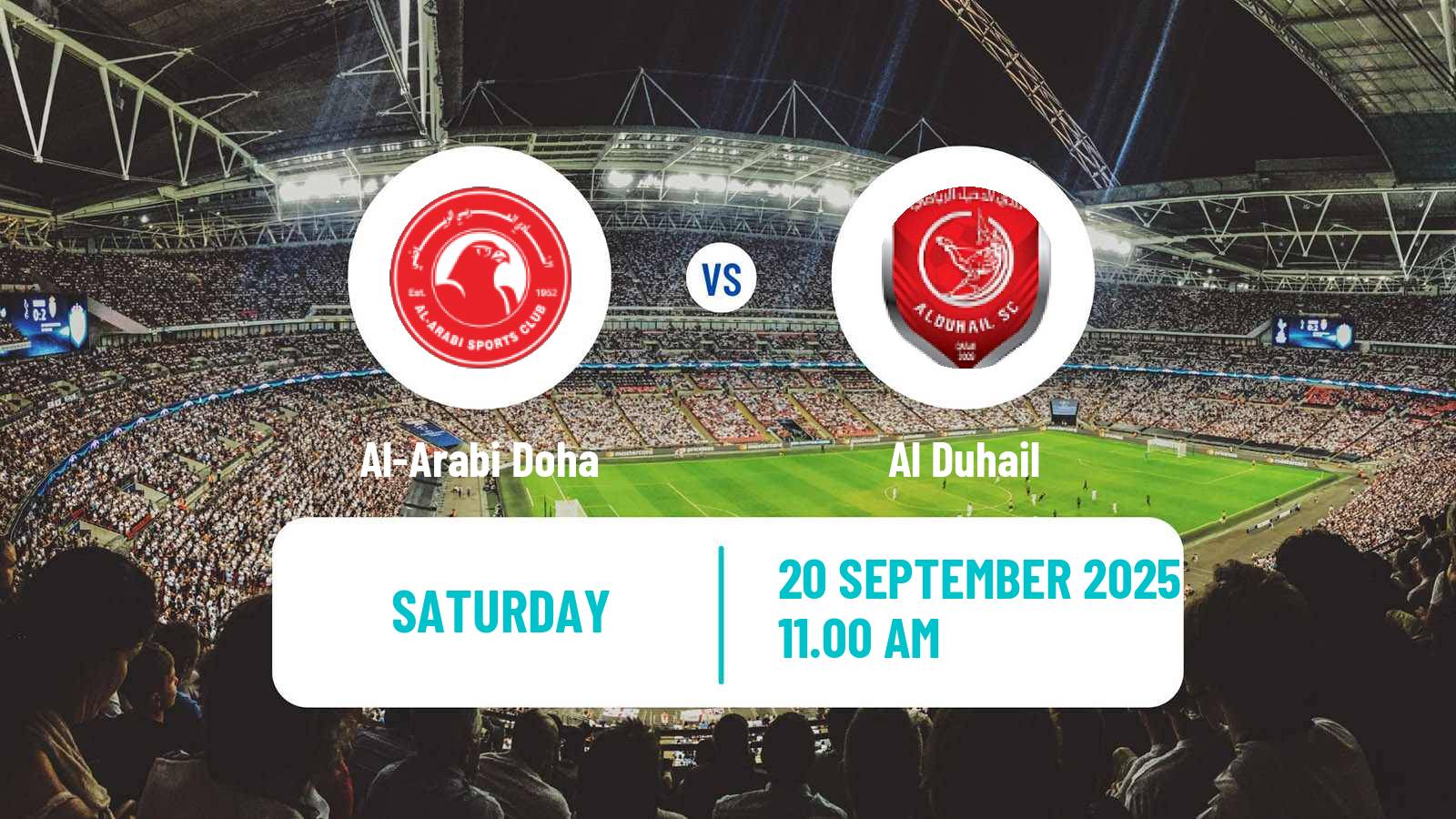 Soccer Qatar QSL Al-Arabi Doha - Al Duhail