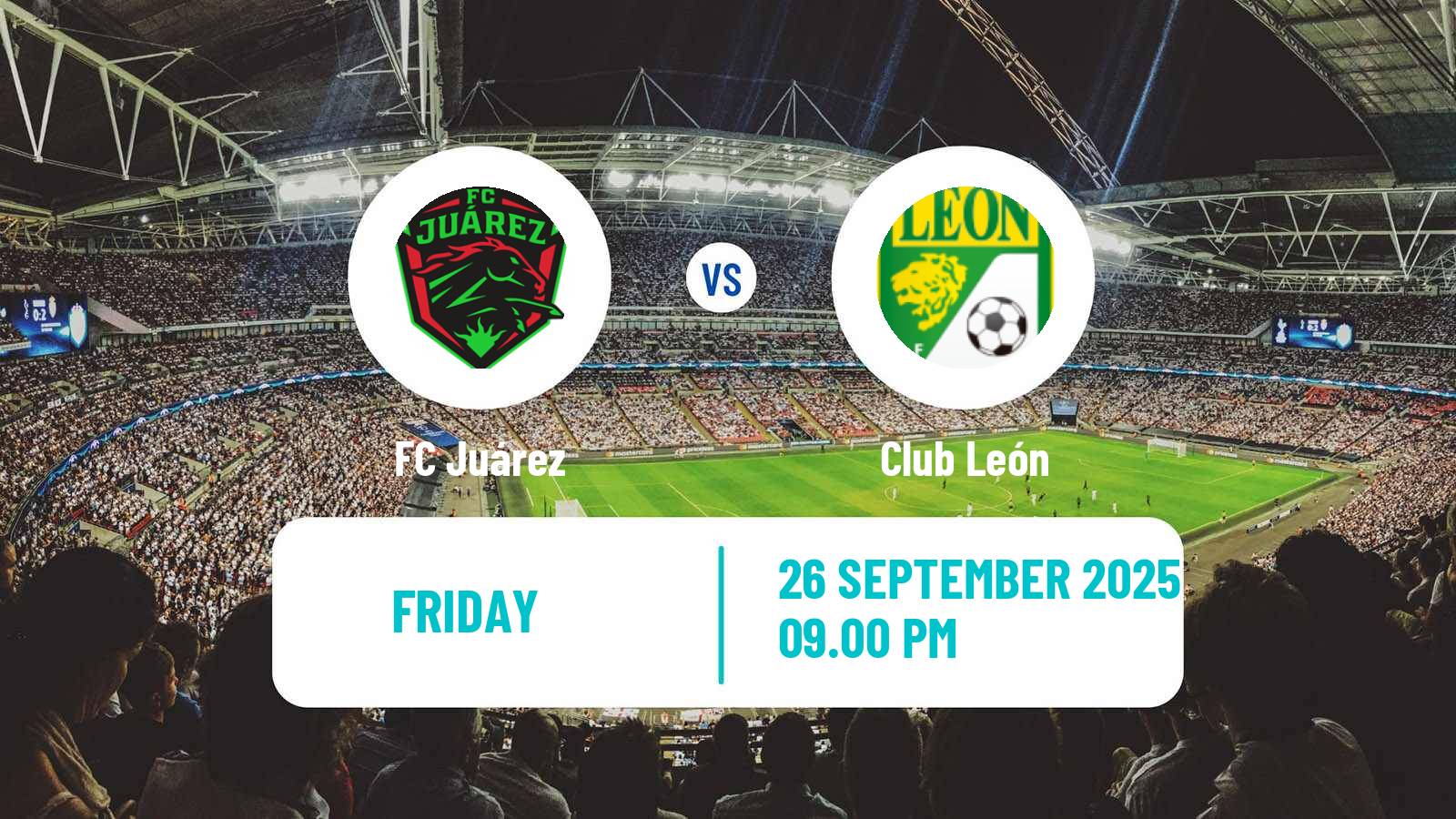 Soccer Mexican Liga MX Juárez - Club León