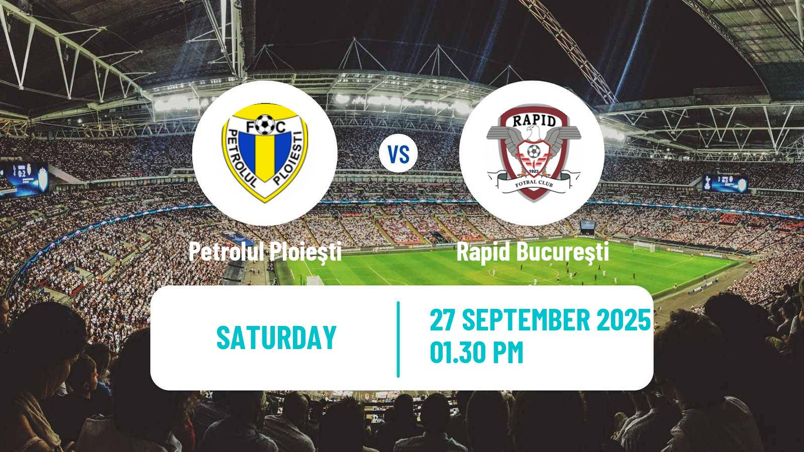 Soccer Romanian Liga 1 Petrolul Ploieşti - Rapid Bucureşti