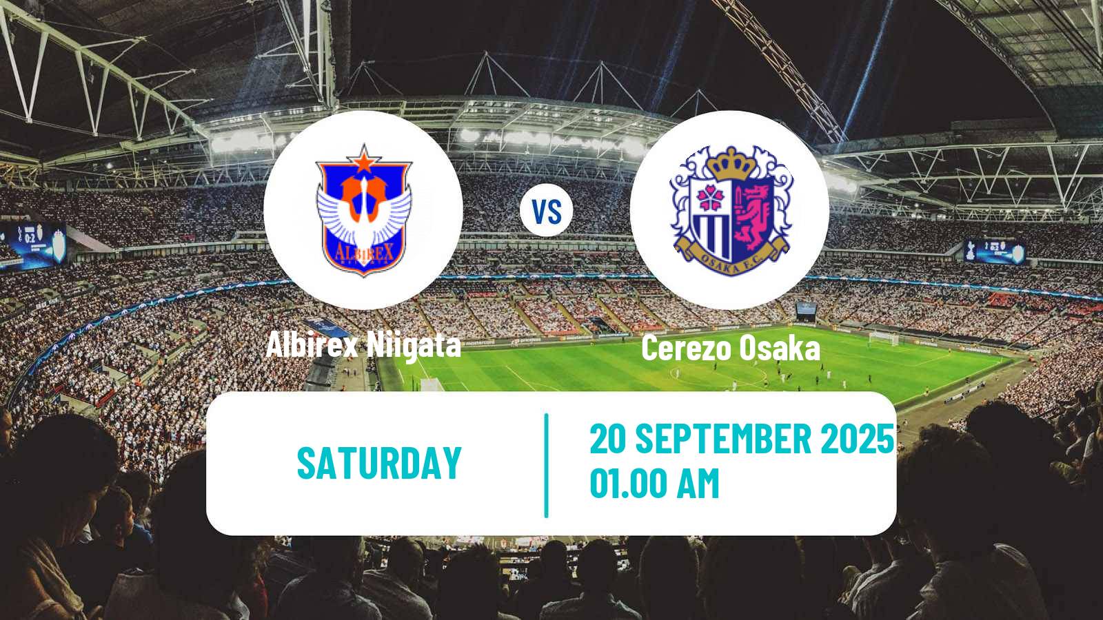 Soccer Japan WE League Women Albirex Niigata - Cerezo Osaka