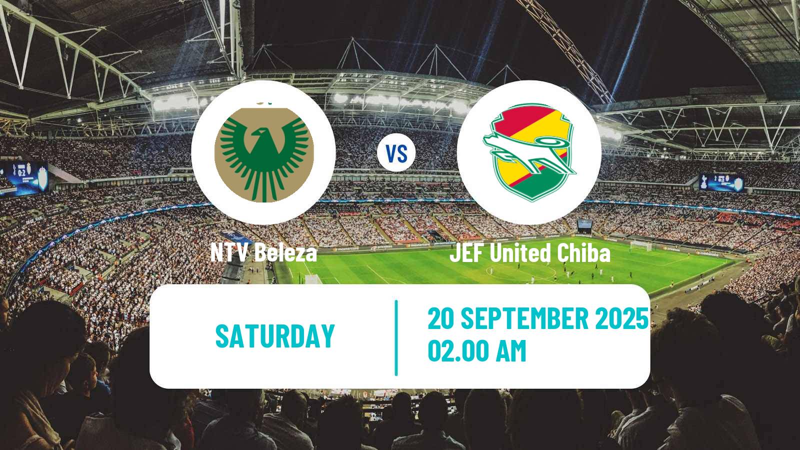 Soccer Japan WE League Women NTV Beleza - JEF United Chiba