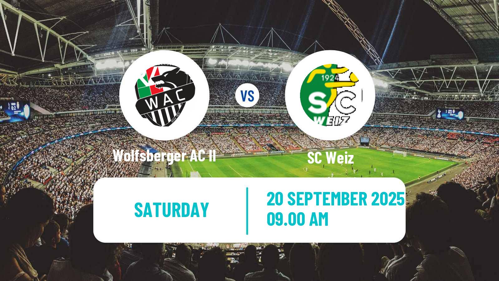 Soccer Austrian Regionalliga Central Wolfsberger AC II - SC Weiz