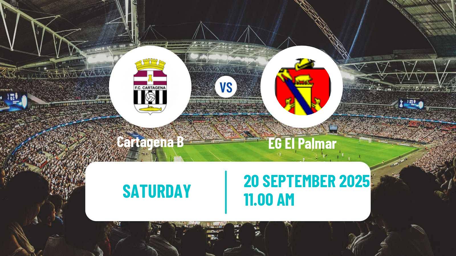 Soccer Spanish Tercera RFEF - Group 13 Cartagena B - El Palmar