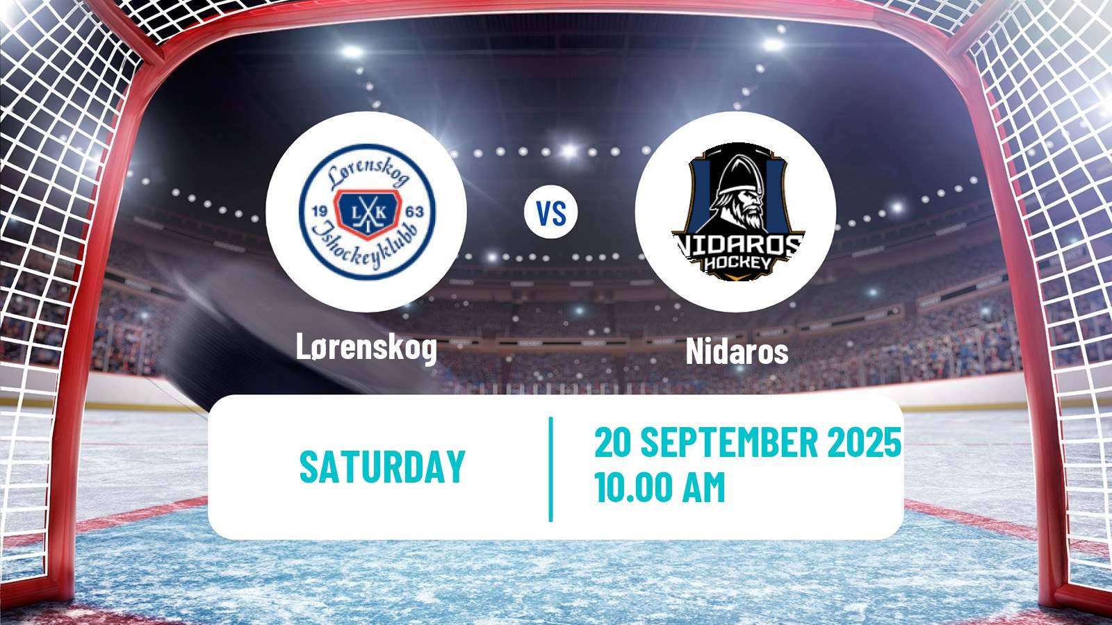 Hockey Norwegian Ligaen Hockey Lørenskog - Nidaros
