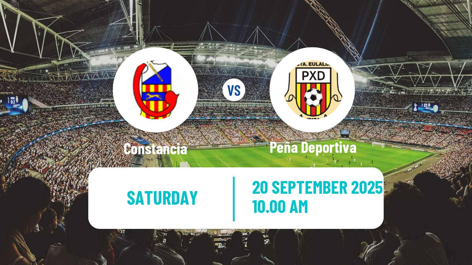 Soccer Spanish Tercera RFEF - Group 11 Constancia - Peña Deportiva
