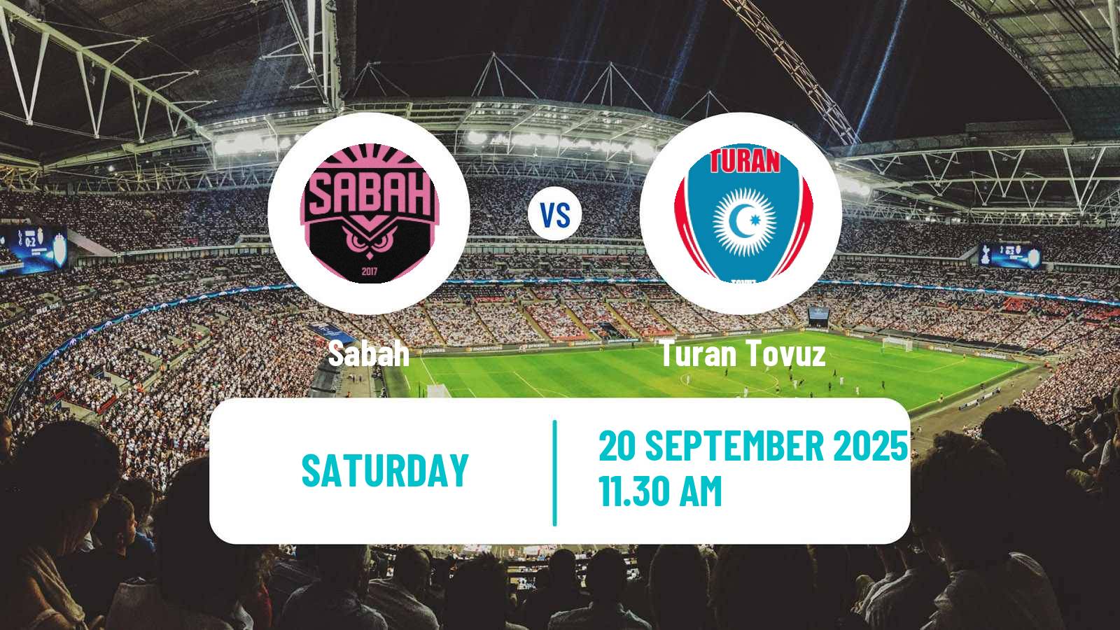Soccer Azerbaijan Premier League Sabah - Turan Tovuz
