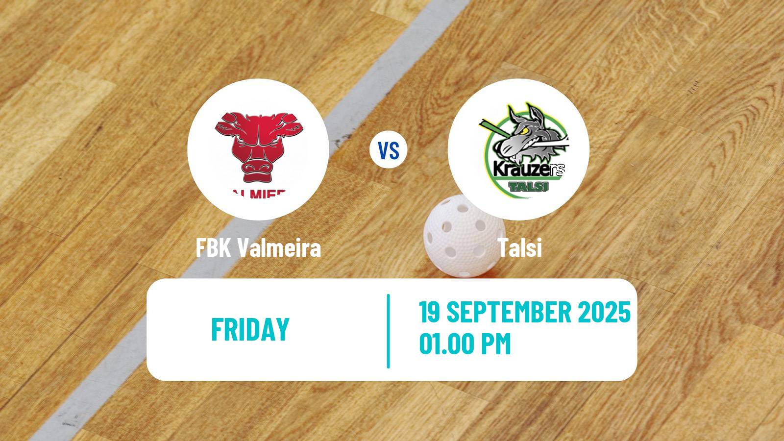 Floorball Latvian Elvi Liga Valmeira - Talsi