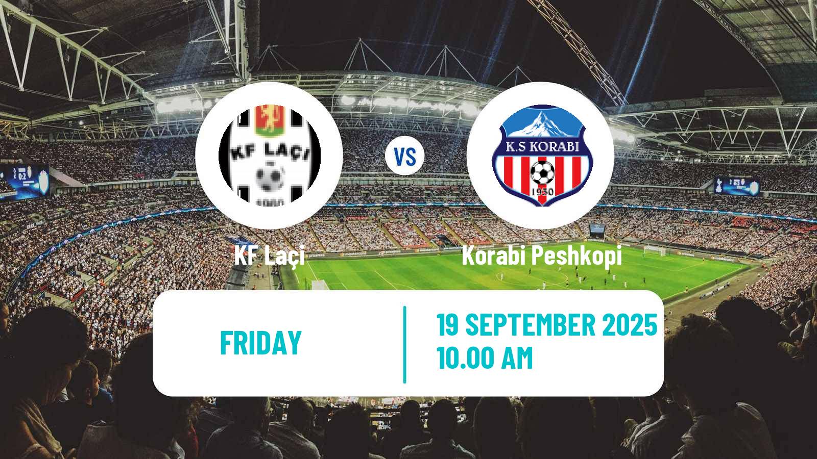 Soccer Albanian First Division Laçi - Korabi Peshkopi