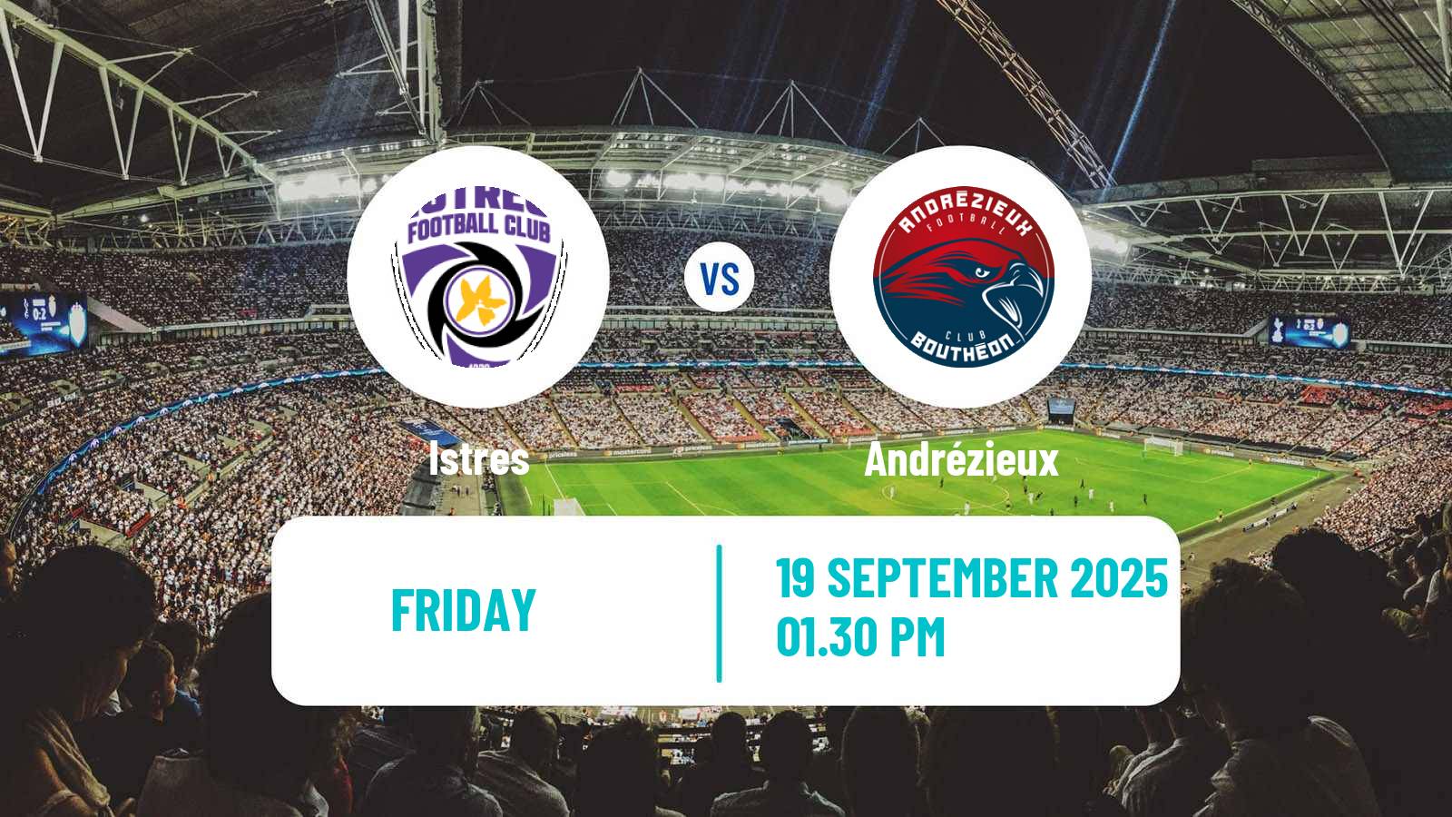 Soccer French National 2 - Group C Istres - Andrézieux