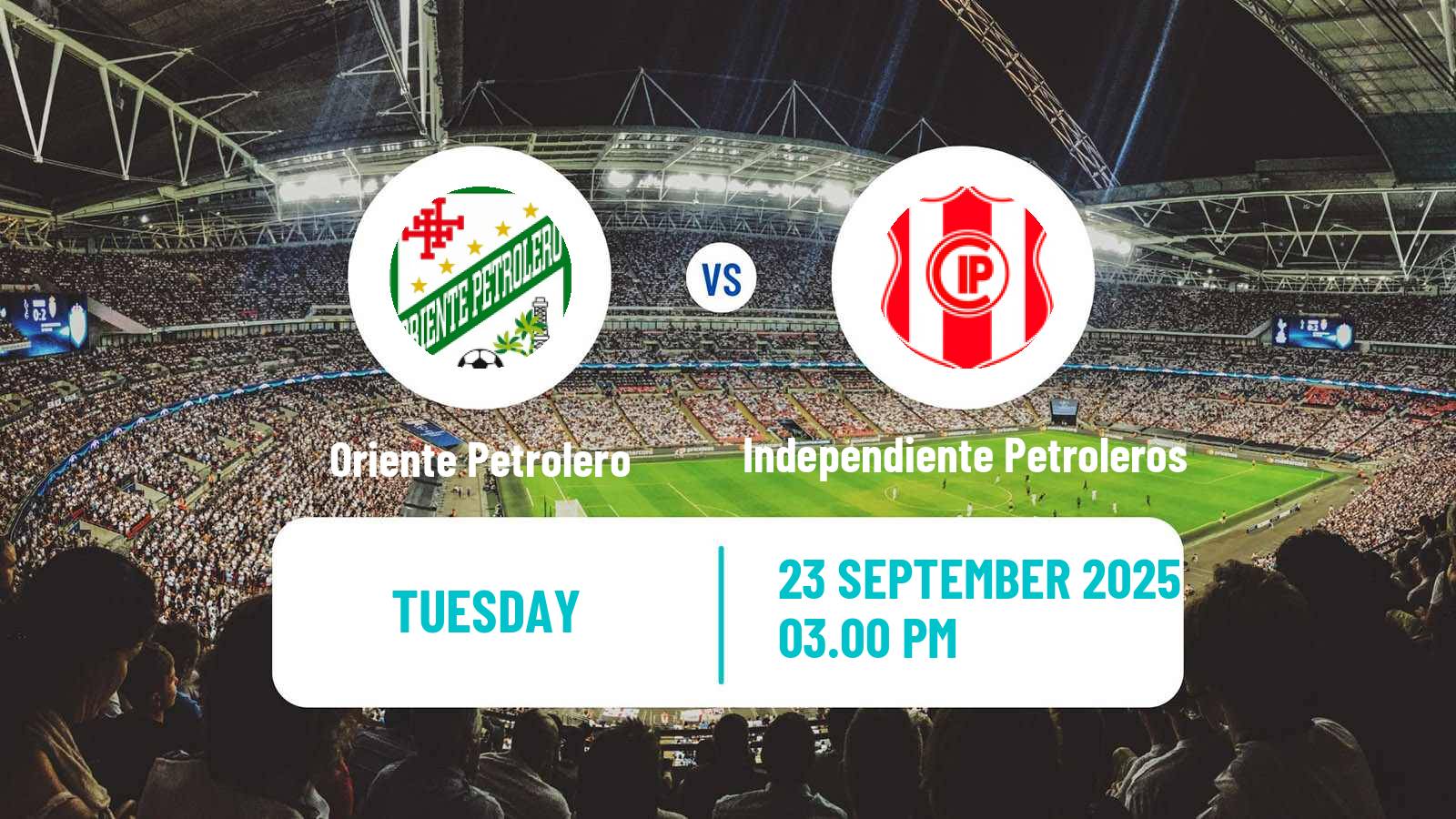 Soccer Bolivian Division Profesional Oriente Petrolero - Independiente Petroleros