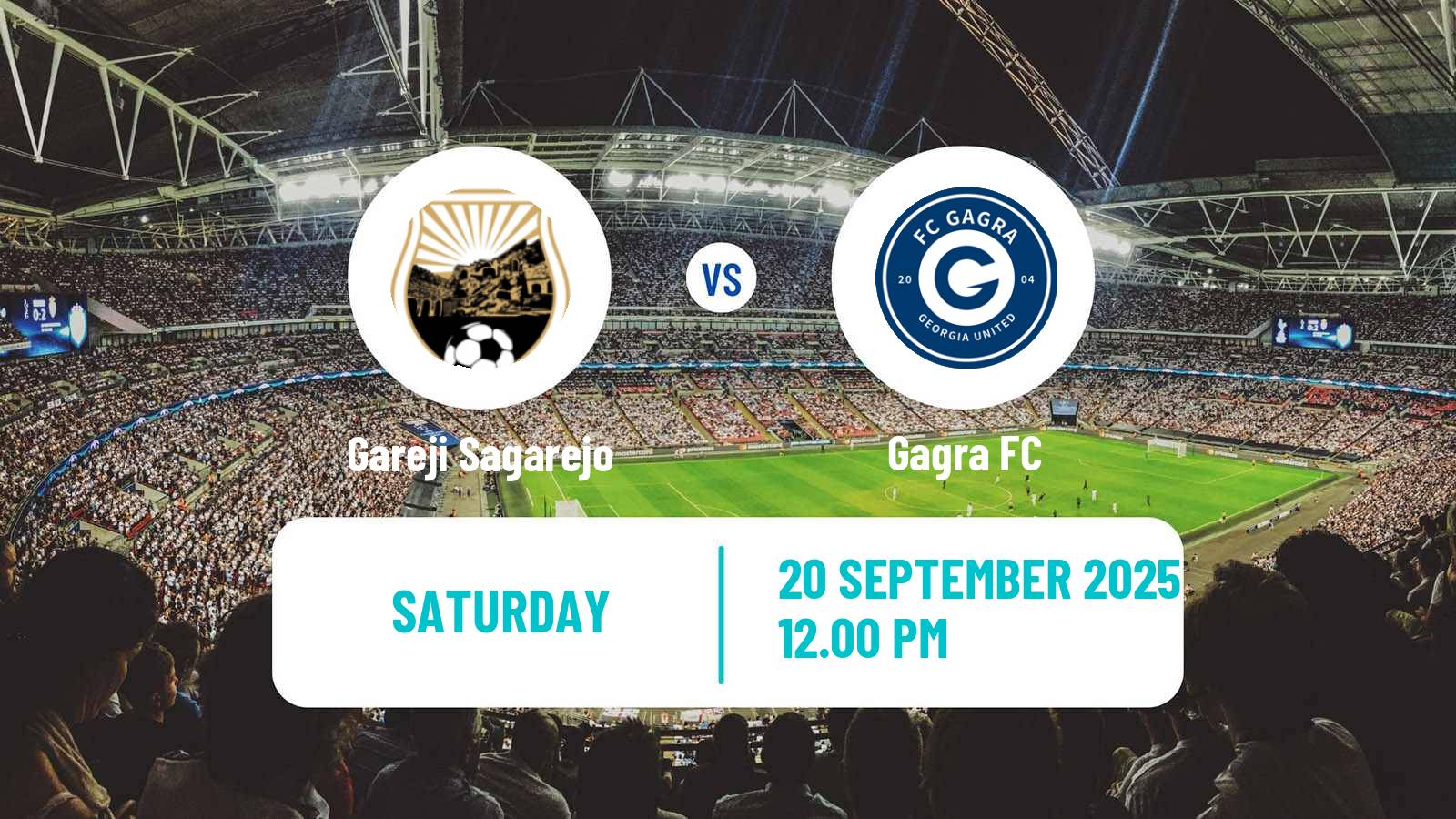 Soccer Georgian Erovnuli Liga Gareji Sagarejo - Gagra
