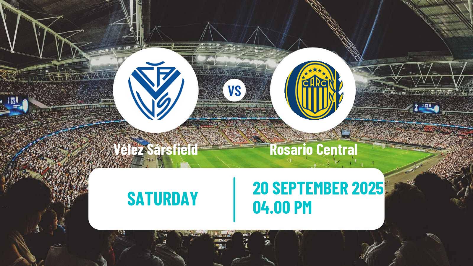 Soccer Argentinian Primera A Women Vélez Sársfield - Rosario Central