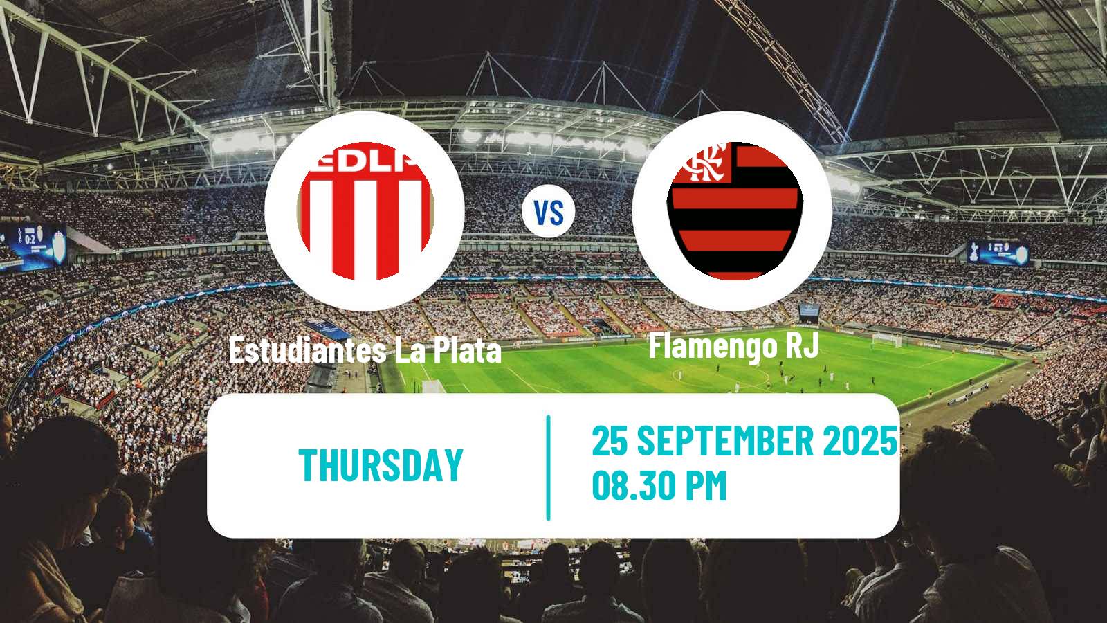 Soccer Copa Libertadores Estudiantes La Plata - Flamengo