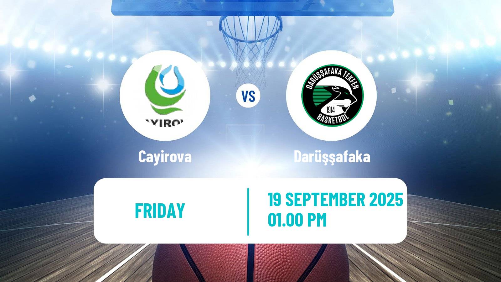 Basketball Turkish TBL Cayirova - Darüşşafaka