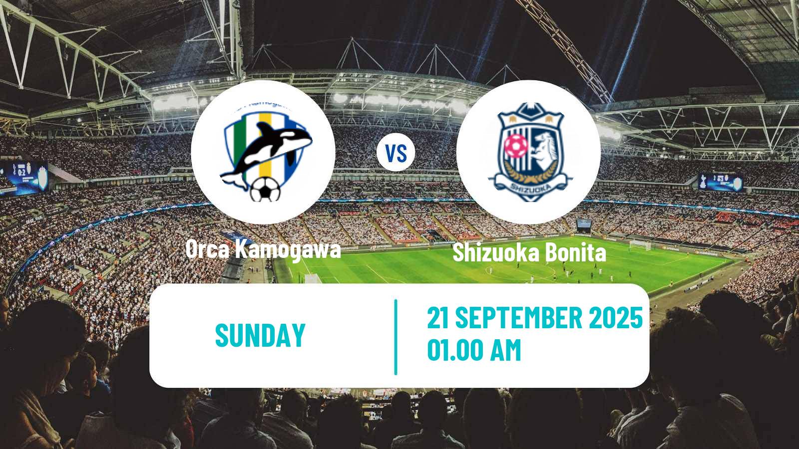 Soccer Japan Nadeshiko League Women Orca Kamogawa - Shizuoka Bonita