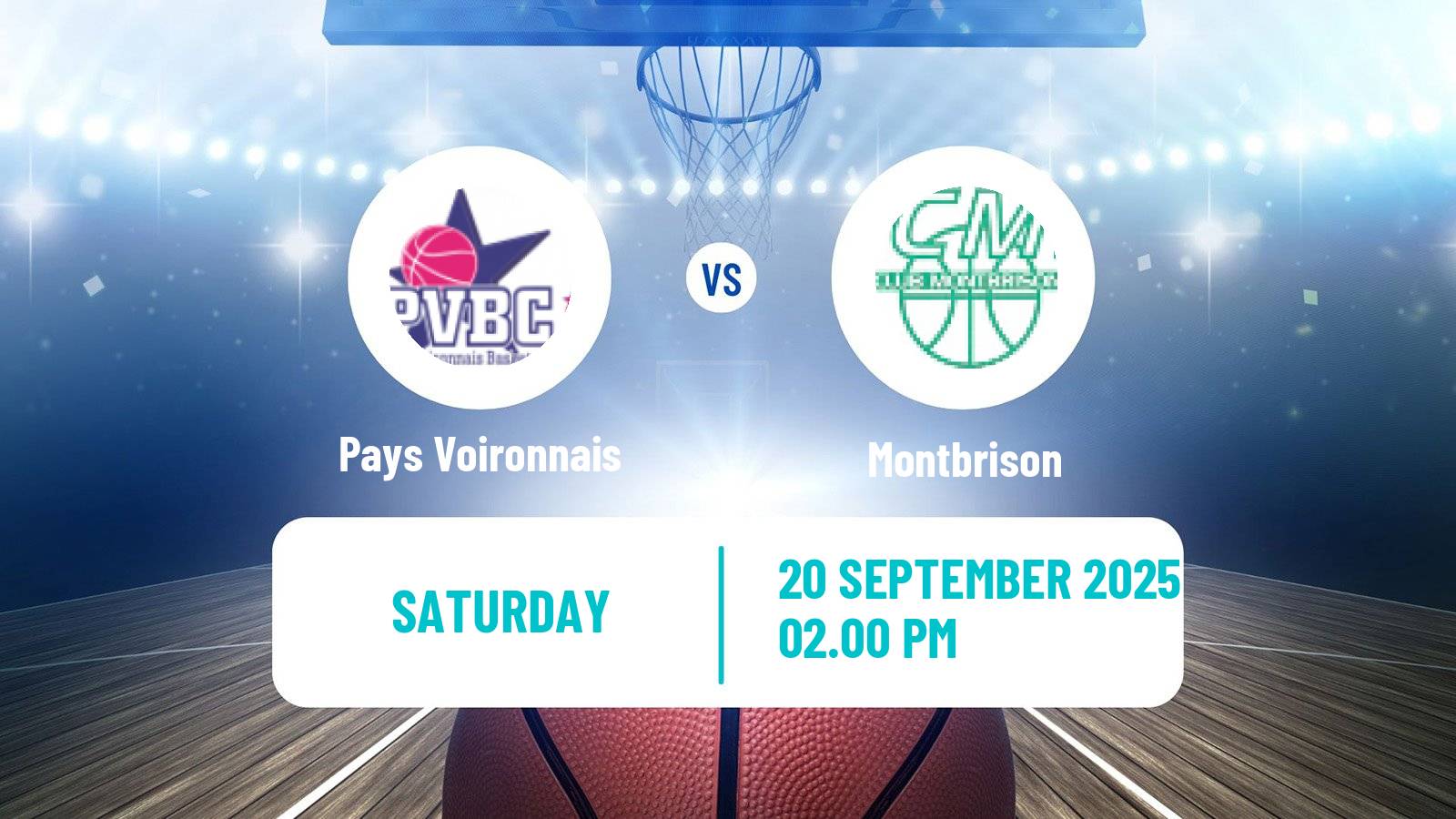 Basketball French Cup Basketball Women Pays Voironnais - Montbrison