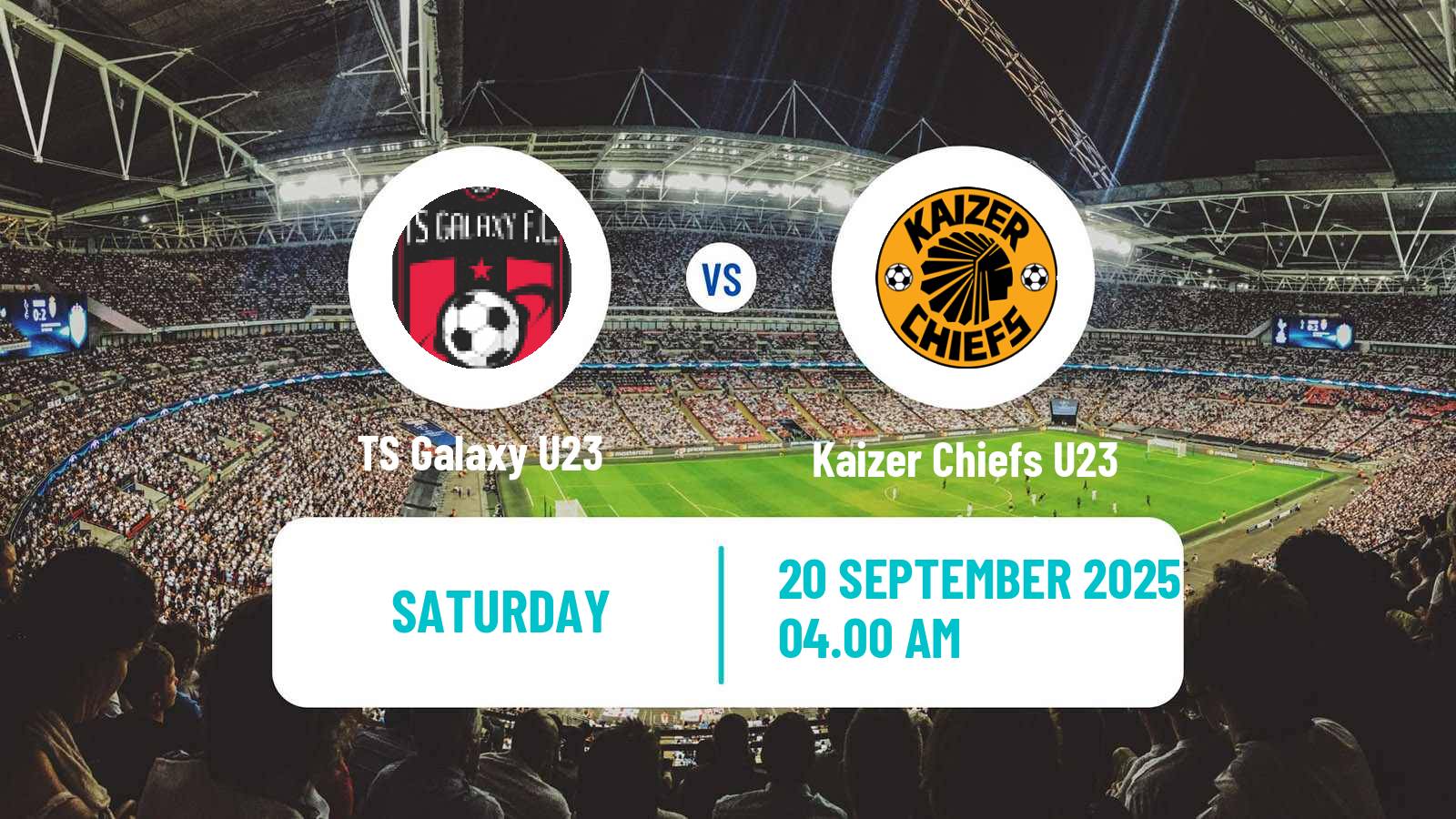 Soccer South African Diski Challenge TS Galaxy U23 - Kaizer Chiefs U23