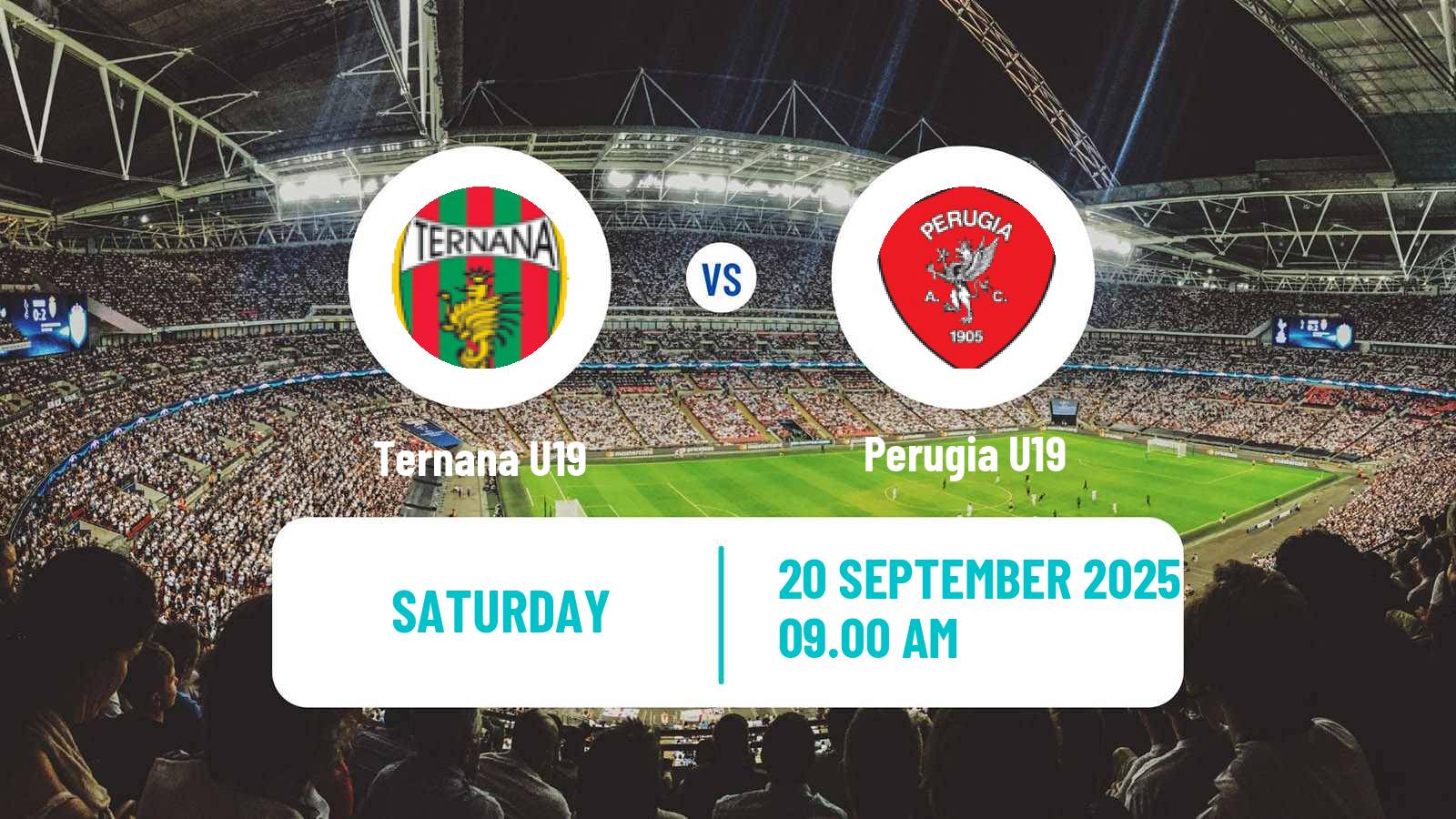 Soccer Italian Primavera 2 Ternana U19 - Perugia U19