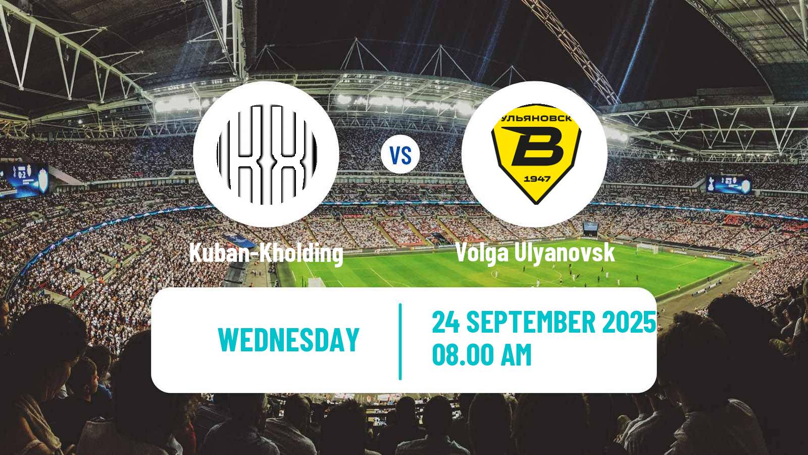 Soccer Russian Cup Kuban-Kholding - Volga Ulyanovsk