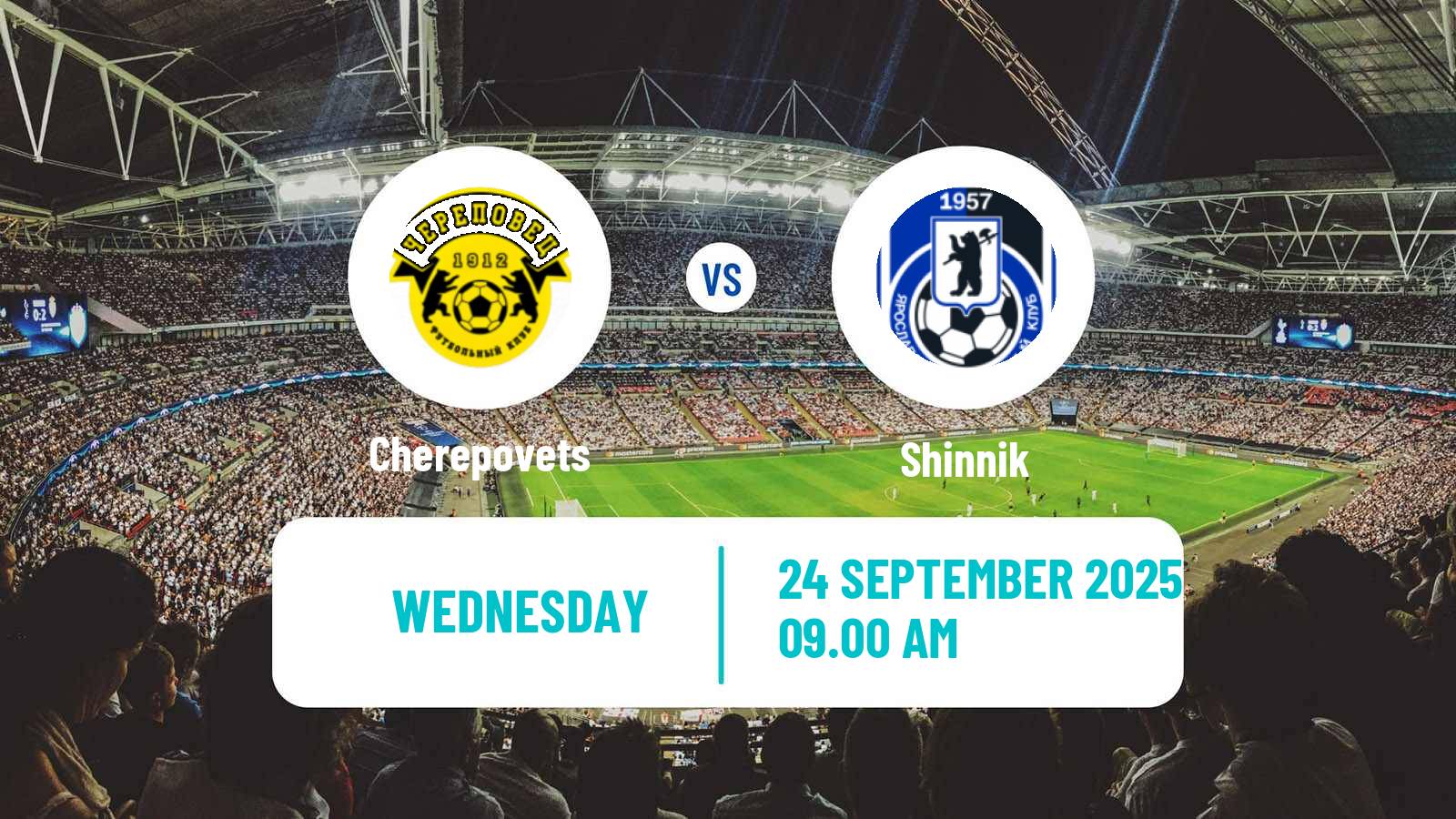Soccer Russian Cup Cherepovets - Shinnik