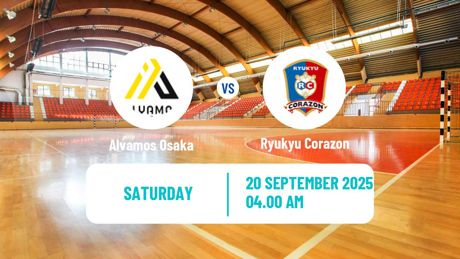 Handball Japan JHL Handball Alvamos Osaka - Ryukyu Corazon