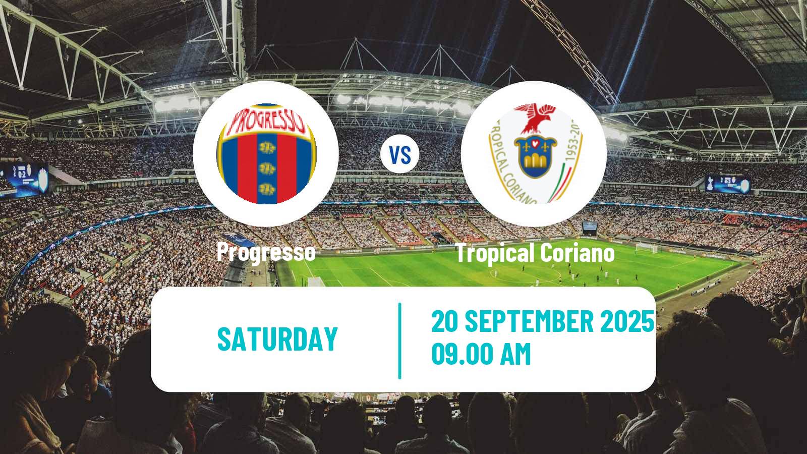 Soccer Italian Serie D - Group D Progresso - Tropical Coriano
