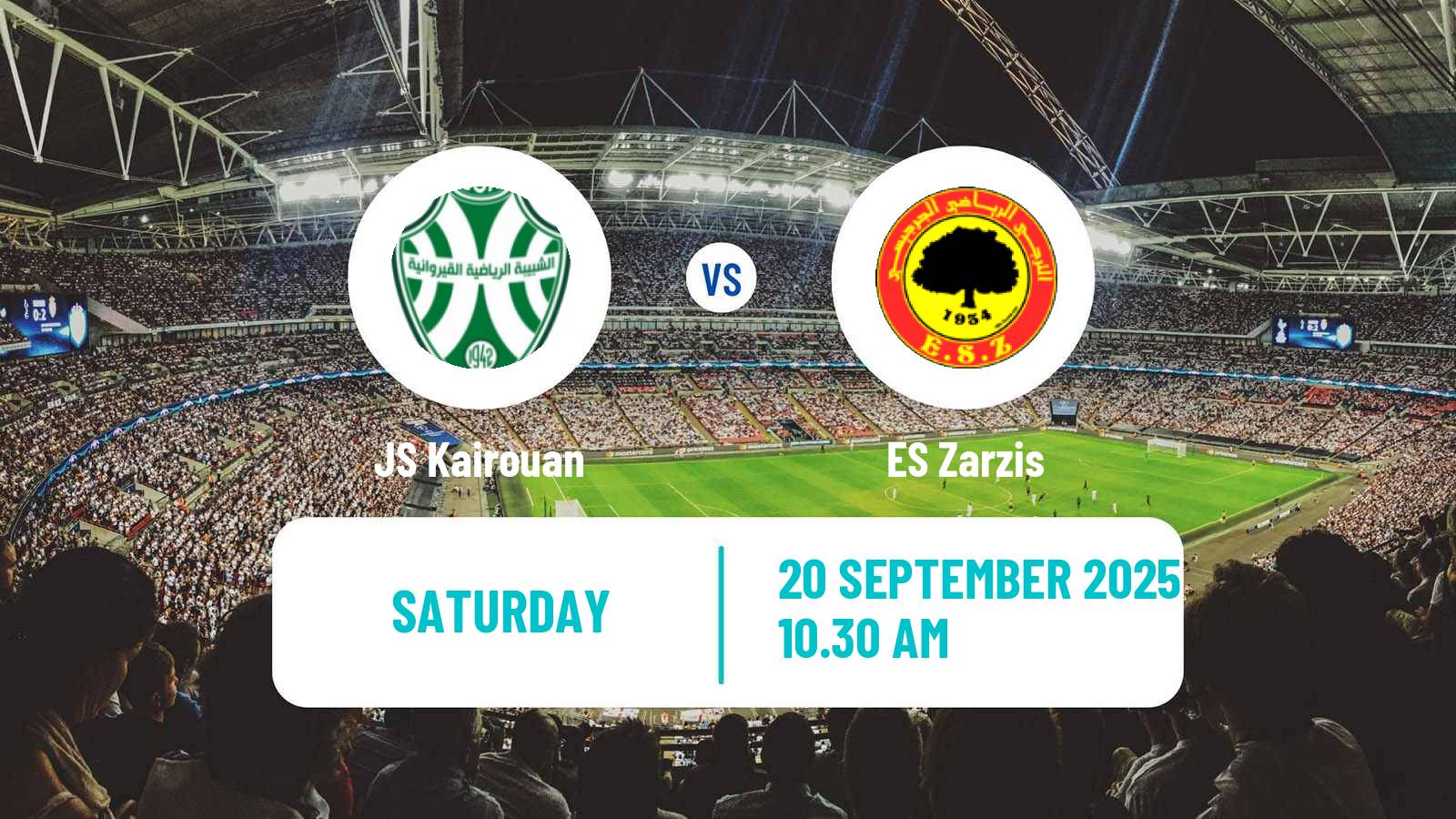Soccer Tunisian Ligue Professionnelle 1 JS Kairouan - Zarzis
