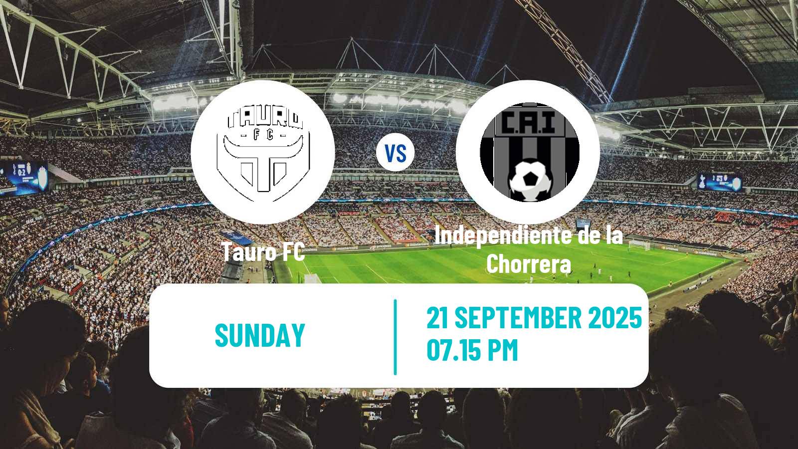 Soccer Liga Panamena de Futbol Tauro - Independiente de la Chorrera